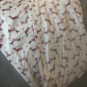 Lands’ End flannel pajama bottoms